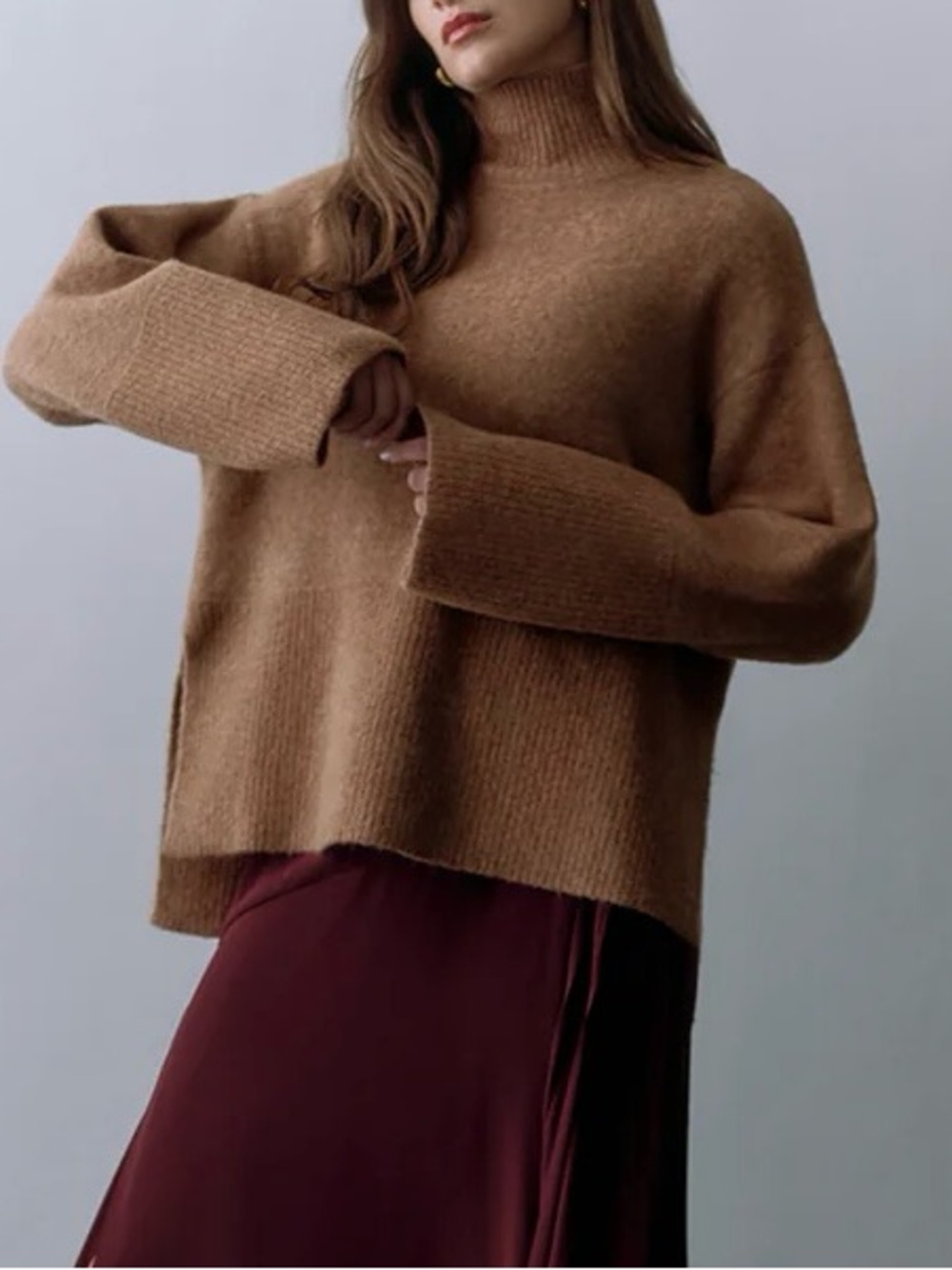 Cuyana Oversized Alpaca Wool Sweater
